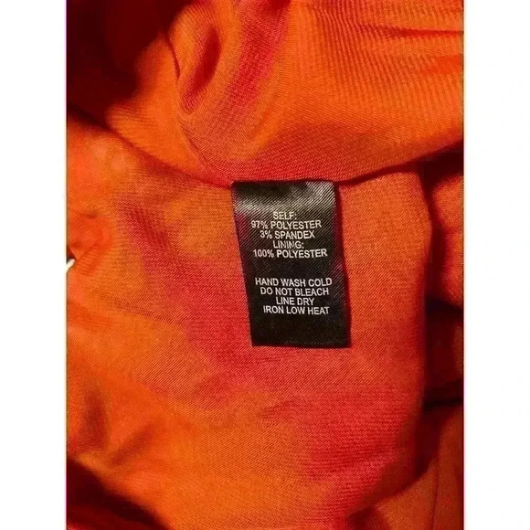 Lulu's Love Blooms Rust Red Floral Print Midi Skirt Size Small - Picture 4 of 5